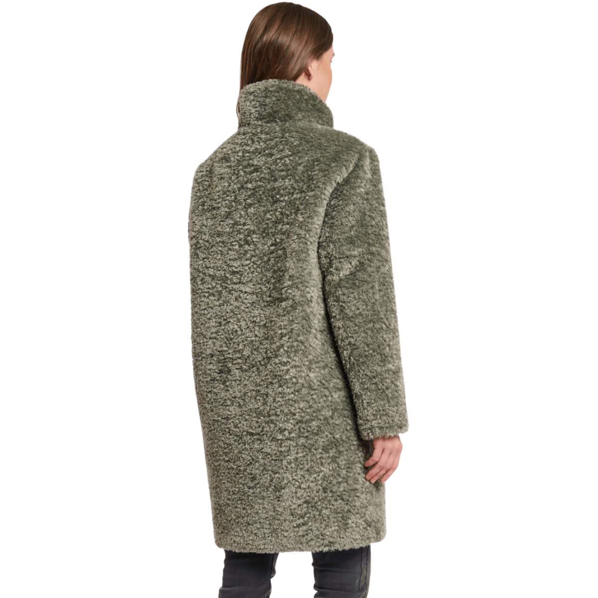 RINO&PELLE CAPPOTTO ENA TEDDY VERDE