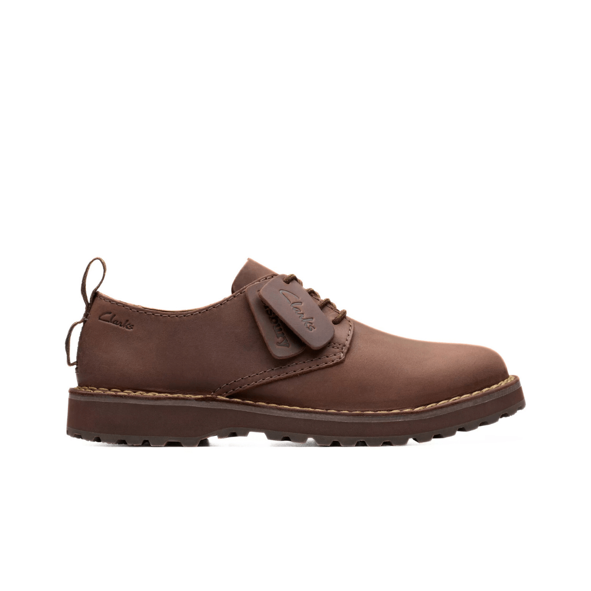 CLARKS STRINGATO SOLSBURY LACE 17898 MARRONE