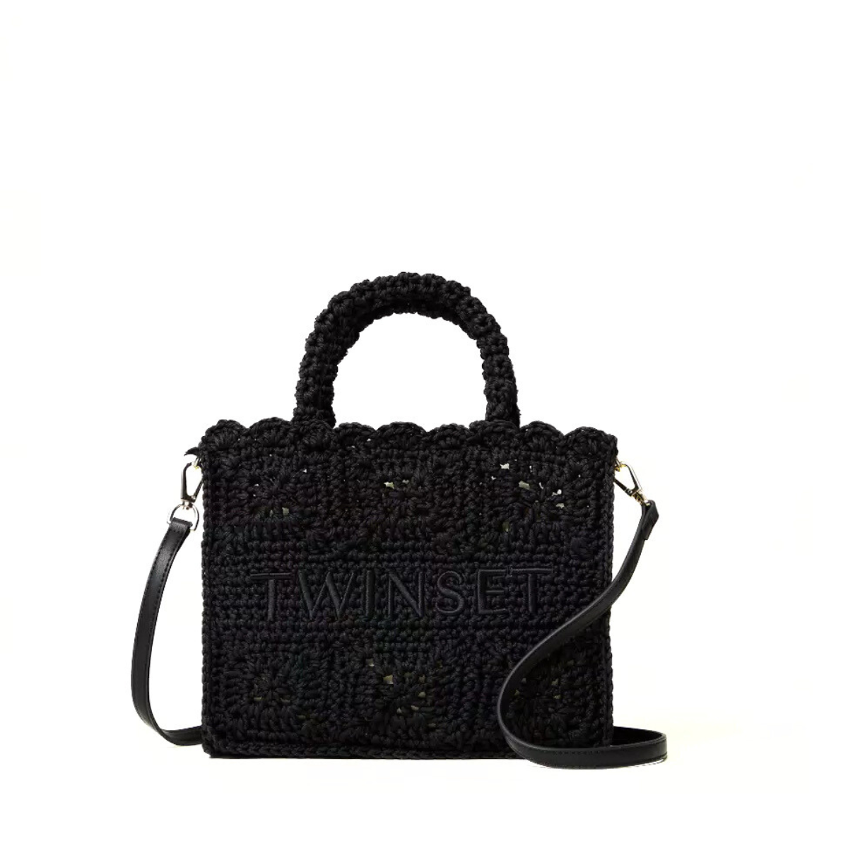 TWINSET BORSA TB7411 00006 BOHEMIENNE NERO