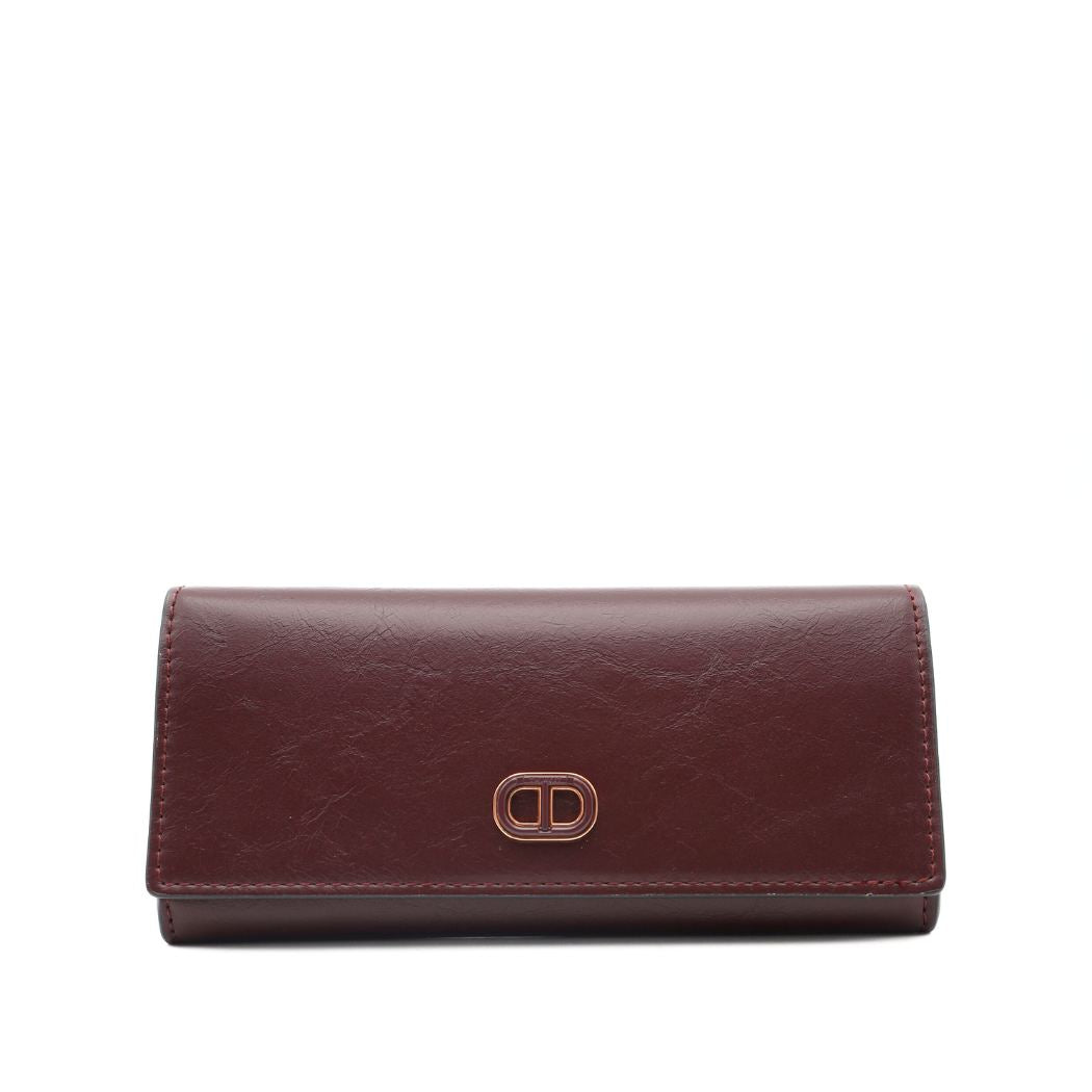 TWINSET PORTAFOGLIO TOP HANDLE TD8053 04218 BORDEAUX