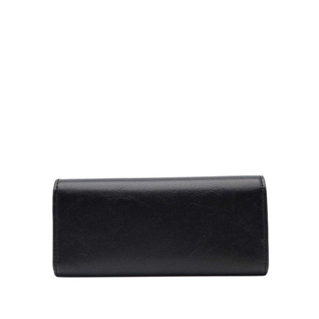 TWINSET PORTAFOGLIO TOP HANDLE TD8053 NERO