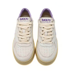 BACK 70 SNEAKER XSLAM J12 BIANCO/LILLA