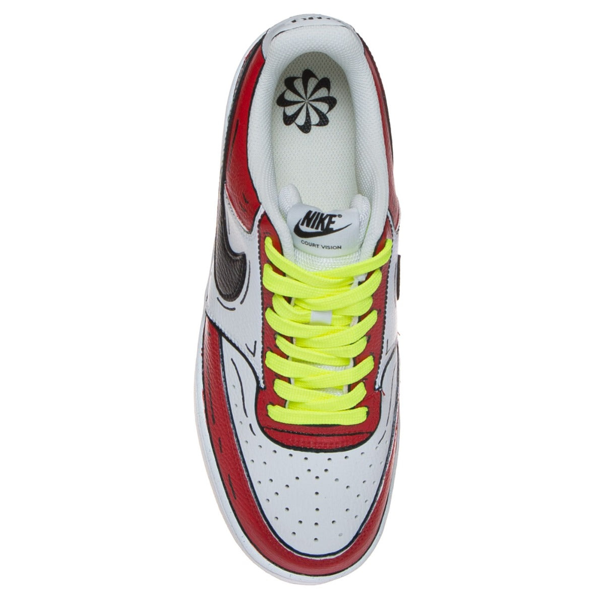 nike-court-vision-low-customized-sneakers-uomo-nv02-rosso